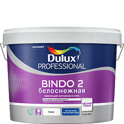 Dulux Bindo 2 Глубокоматовая латексная краска для потолка