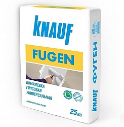 Универсальная гипсовая шпаклевка  КНАУФ-Фуген / Knauf Fugen