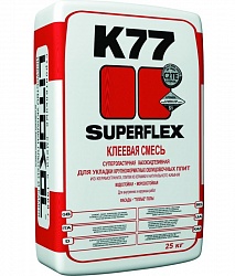 Клей для укладки плитки LITOCOL SUPERFLEX K77