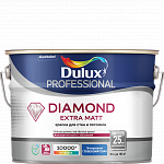 Dulux Trade Diamond  Extra Matt глубокоматовая краска повышенной износостойкости для стен и потолков