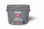 OLSTA WALL&CEILING Краска акриловая водно-дисперсионная для стен и потолков