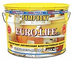 SYMPHONY EURO-LIFE / Симфония Евро-Лайф Акрилатная латексная шелковисто-матовая влагостойкая, износоустойчивая, эластичная краска