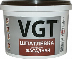 Шпатлевка фасадная VGT