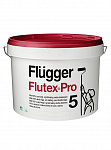 Flügger Flutex Pro 5 Выдерживает локальную чистку мягкой щёткой или тканью