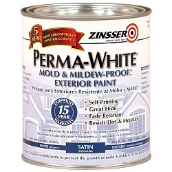Фасадная самогрунтующаяся краска PERMA-WHITE Mold