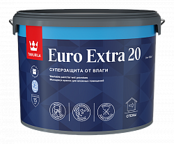 Краска для влажных и сухих помещений Tikkurila Extra 20 (Евро 20)