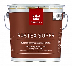 Противокоррозионная грунтовкаTikkurila Rostex Super / Ростекс Супер