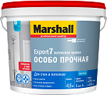 Marshall Export-7‌ Профессиональная матовая водно- дисперсионная краска для стен и потолков