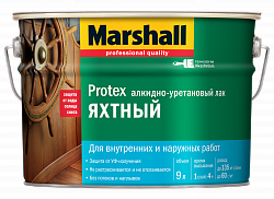 Marshall Protex Yat / Маршал Протекс Яхт Алкидно-уретановый прозрачный яхтный лак
